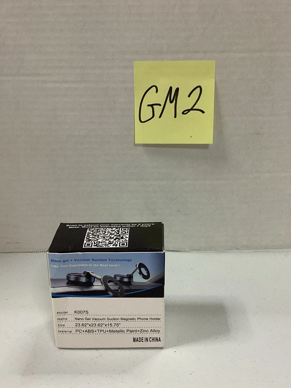 Nano Gel Vacuum Suction Magnetic Phone Holder